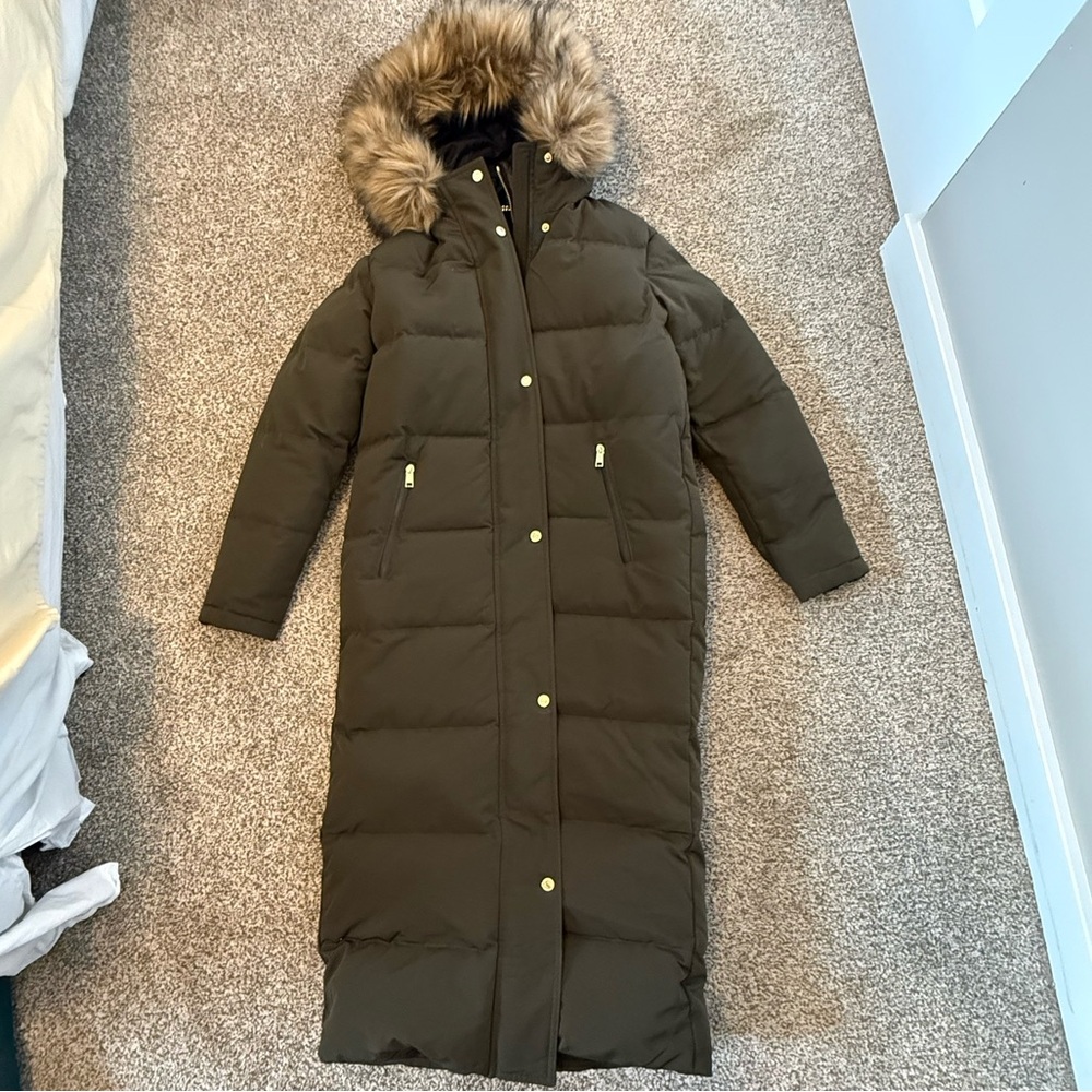 Women's Holland Cooper Colorado Down Coat Khaki